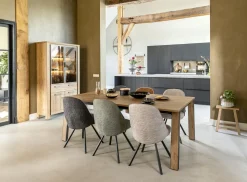 Vitrinekasten|Buffetkasten-Henders en Hazel Delmonte Vitrinekast Naturel