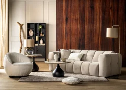 Marmeren Salontafels|Ronde Salontafels-Feelings Wonen Delphi Salontafel Grijs