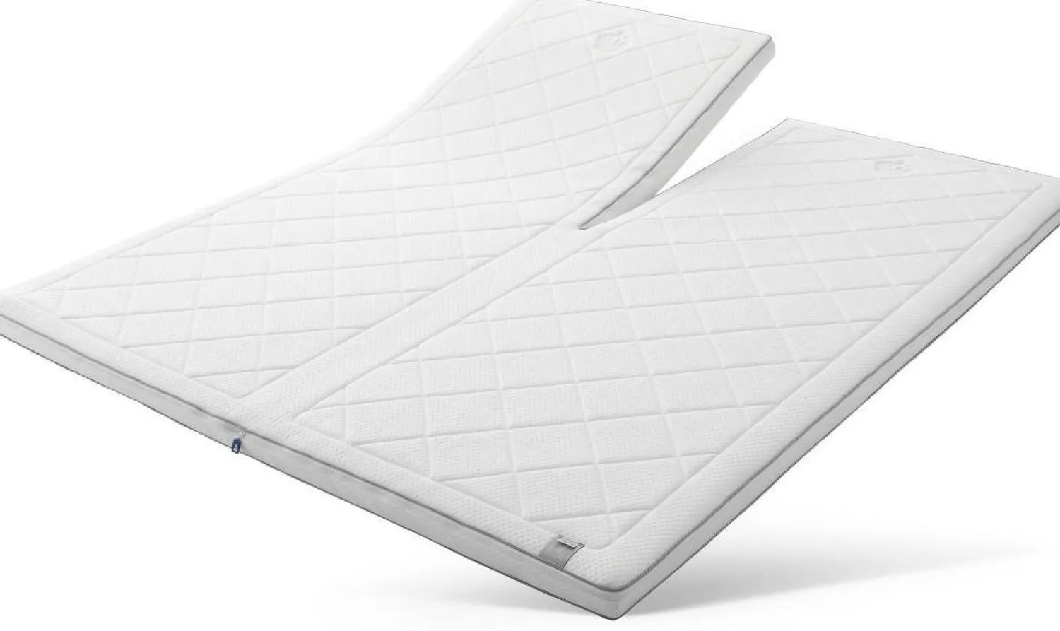 Topmatrassen-Auping Deluxe Splittopper Wit