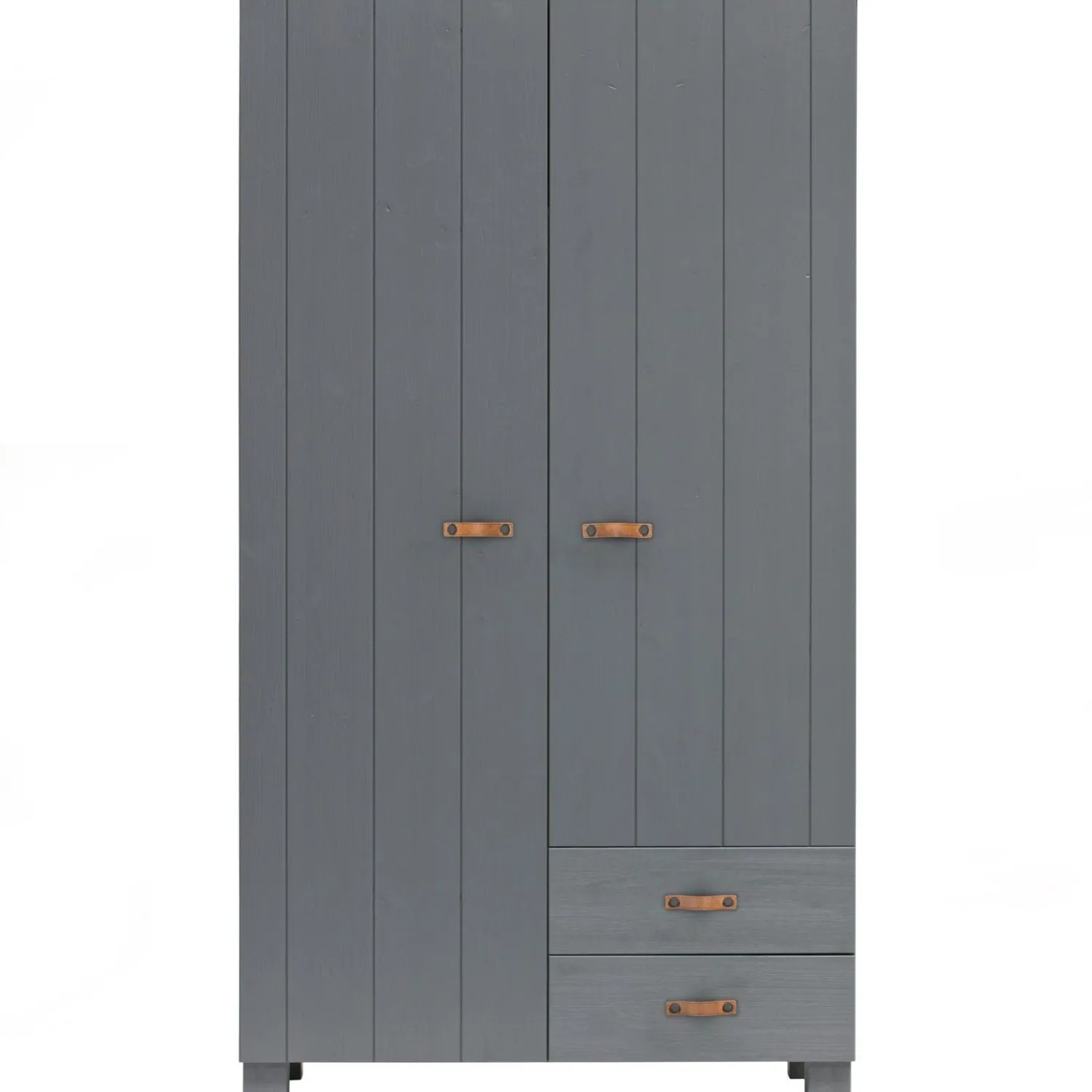 Opbergkasten|Opbergkasten-WOOOD Dennis Opberkast Steel Grey