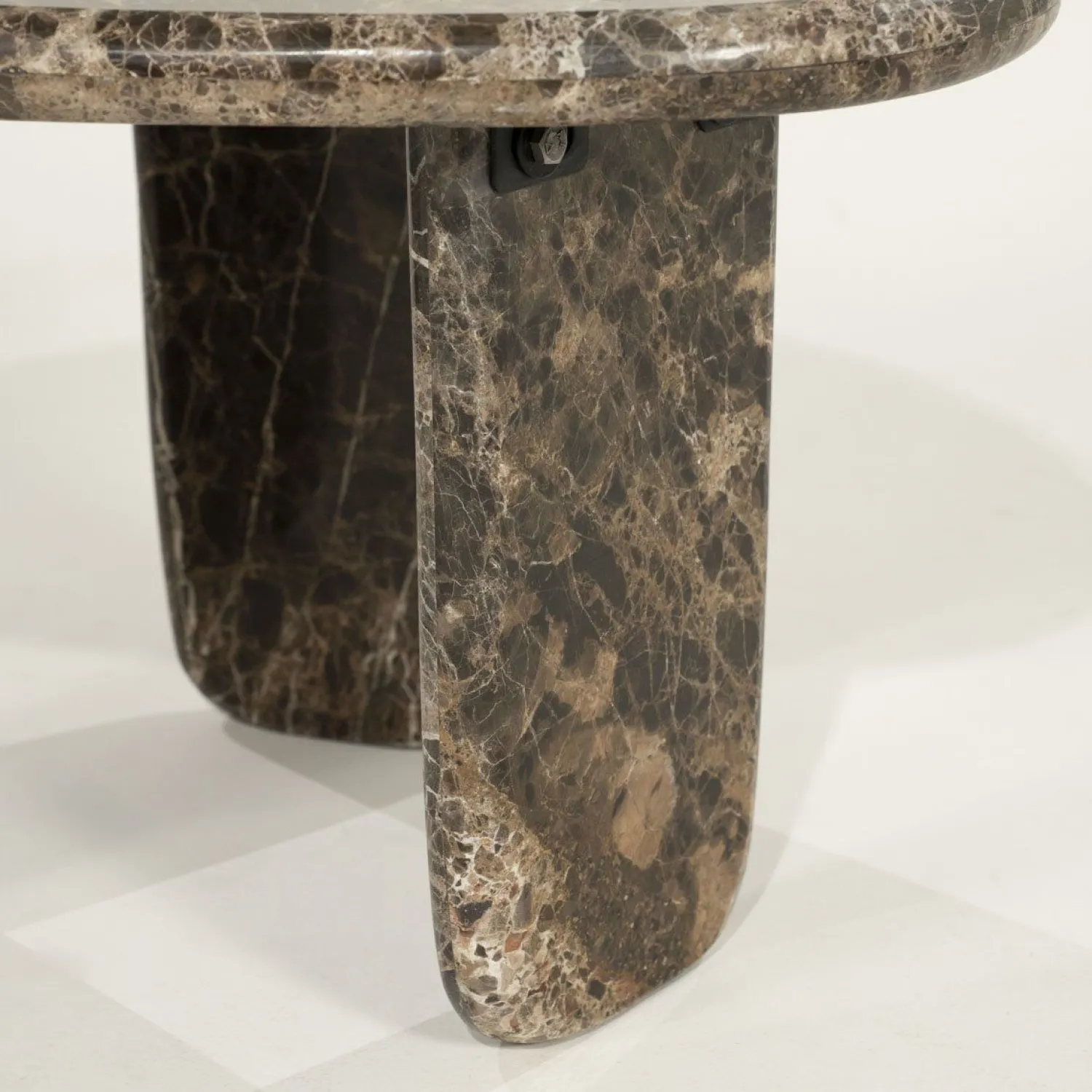 Marmeren Salontafels-Eleonora Devin Salontafel Bruin