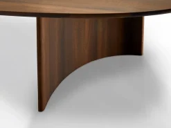 Houten Eettafels|Organische Eettafels-Arco Dew Eettafel Naturel