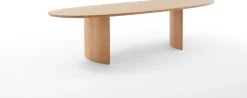 Houten Eettafels|Organische Eettafels-Arco Dew Eettafel Naturel