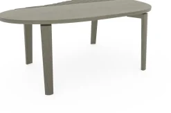 Organische Salontafels-Eijerkamp Collectie Diamond Rib Salontafel Grizzly Brown Mat