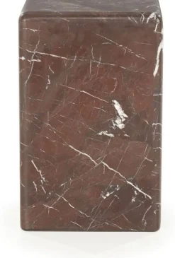 Marmeren Bijzettafels-By Boo Dice Bijzettafel Red