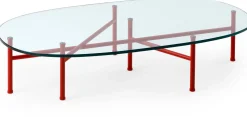 Design Salontafels|Ronde Salontafels-Leolux Dice Salontafel Transparant