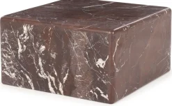 Marmeren Salontafels|Vierkante Salontafels-By Boo Dice Salontafel Red
