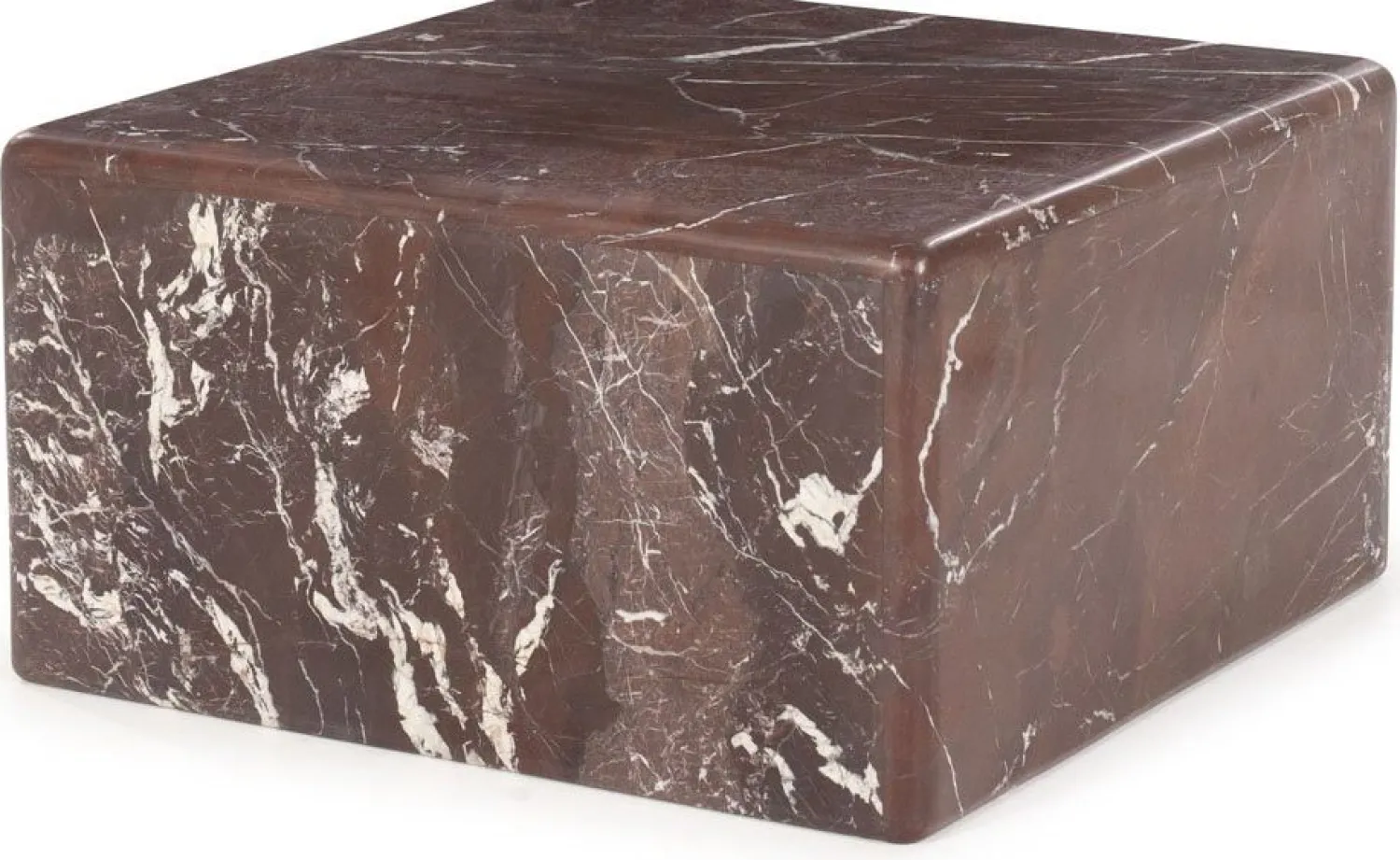 Marmeren Salontafels|Vierkante Salontafels-By Boo Dice Salontafel Red