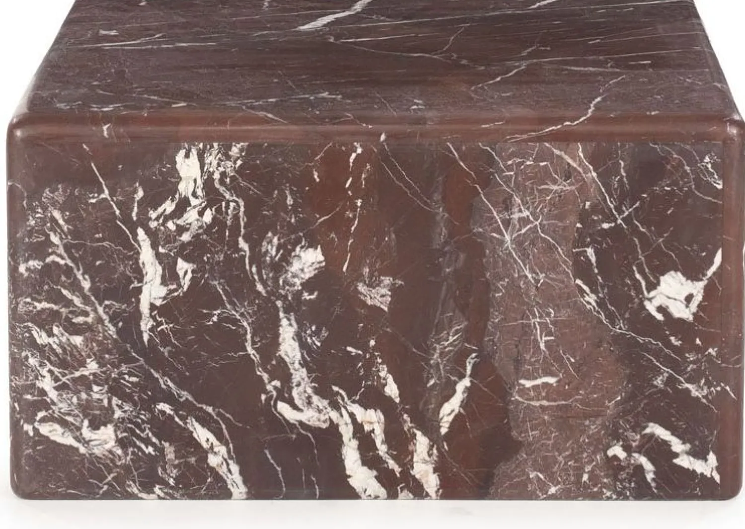Marmeren Salontafels|Vierkante Salontafels-By Boo Dice Salontafel Red
