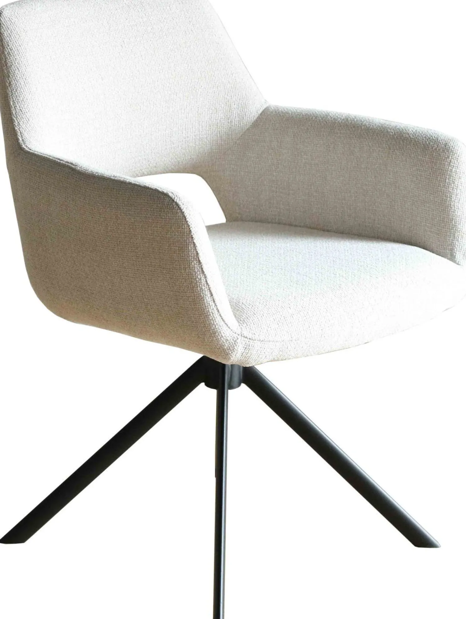 Eetkamerstoelen Met Armleuning-Eijerkamp Collectie Dima Eetkamerstoel Beige, Black