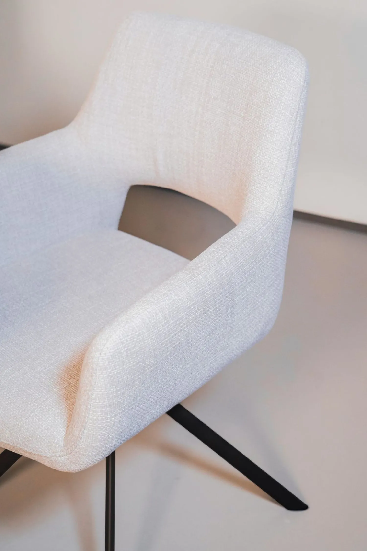 Eetkamerstoelen Met Armleuning-Eijerkamp Collectie Dima Eetkamerstoel Beige, Black