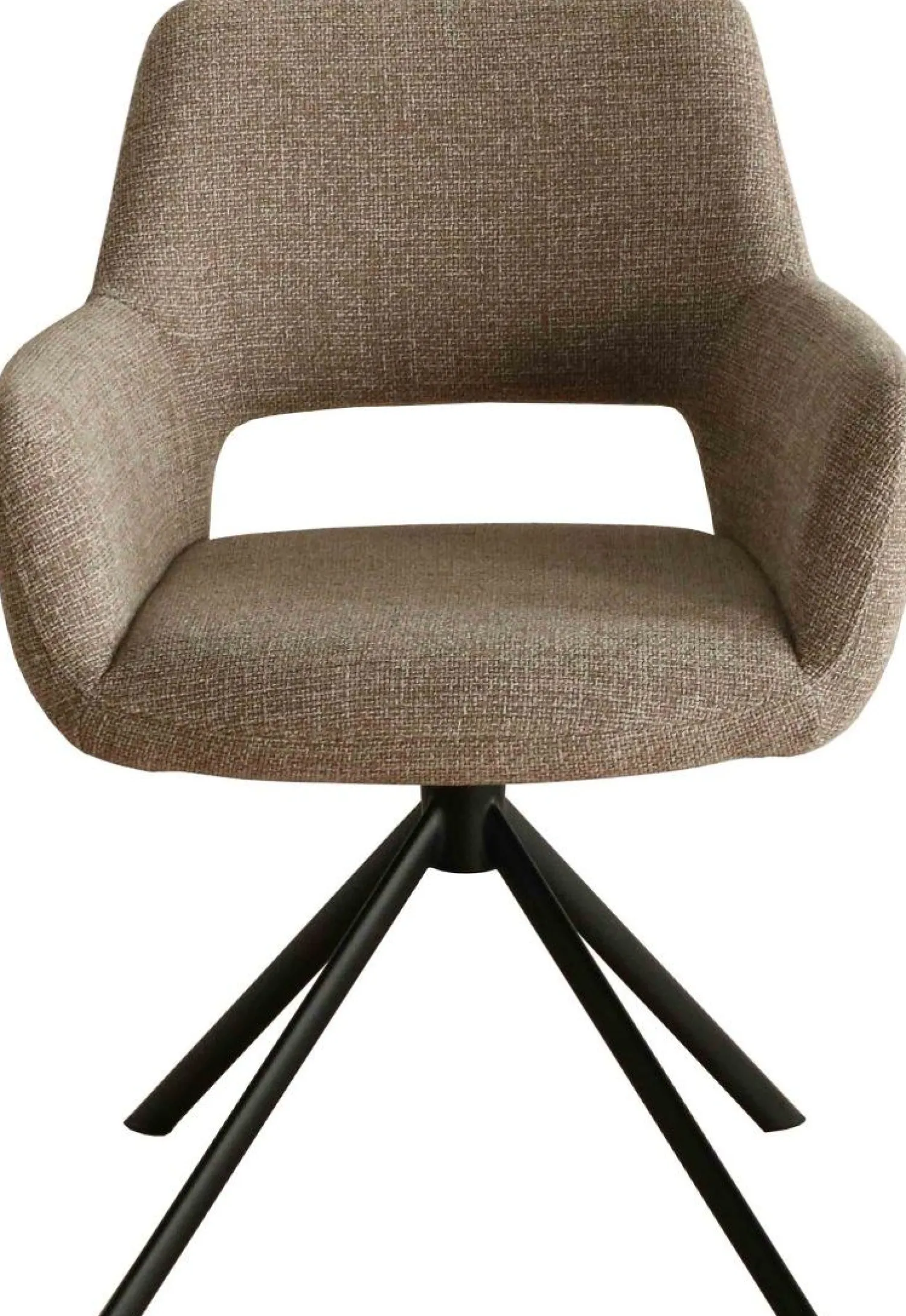 Eetkamerstoelen Met Armleuning-Eijerkamp Collectie Dima Eetkamerstoel Light Brown