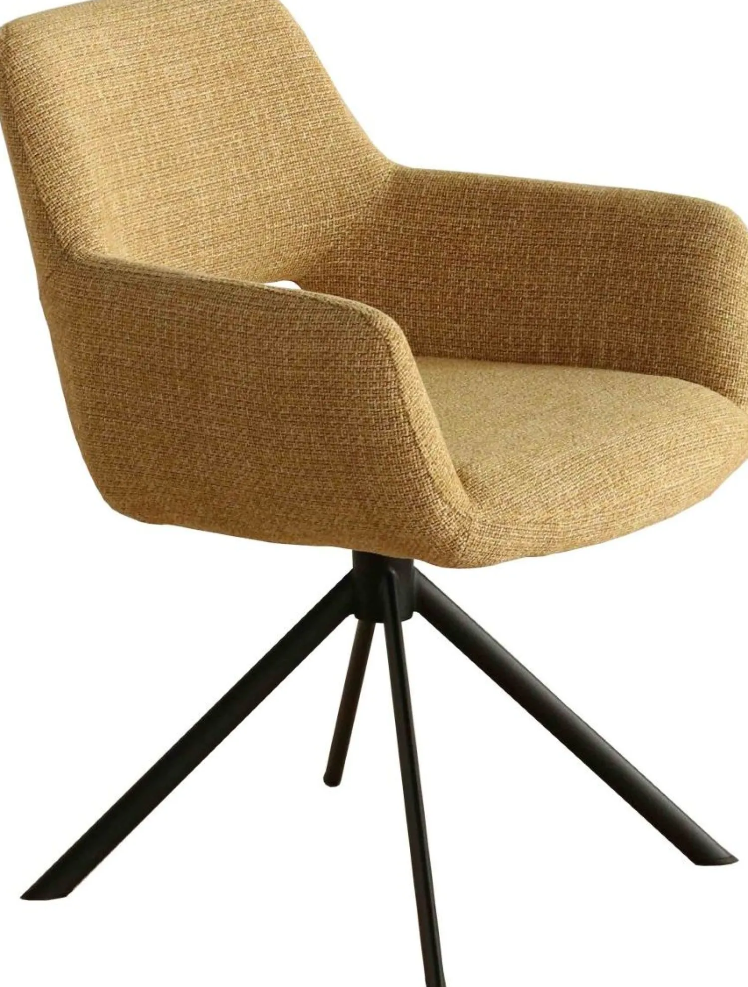 Eetkamerstoelen Met Armleuning-Eijerkamp Collectie Dima Eetkamerstoel Ochre