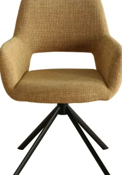 Eetkamerstoelen Met Armleuning-Eijerkamp Collectie Dima Eetkamerstoel Ochre