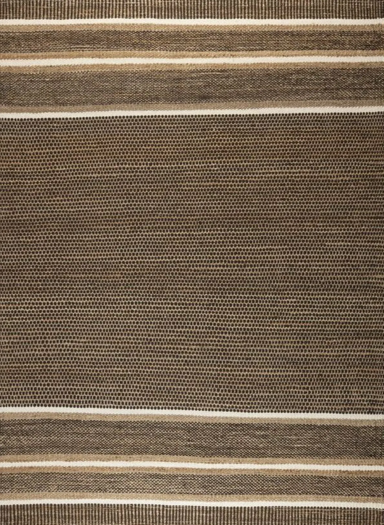 Vloerkleden|Rechthoekige Vloerkleden-Dutchbone Djahe Vloerkleed Brown