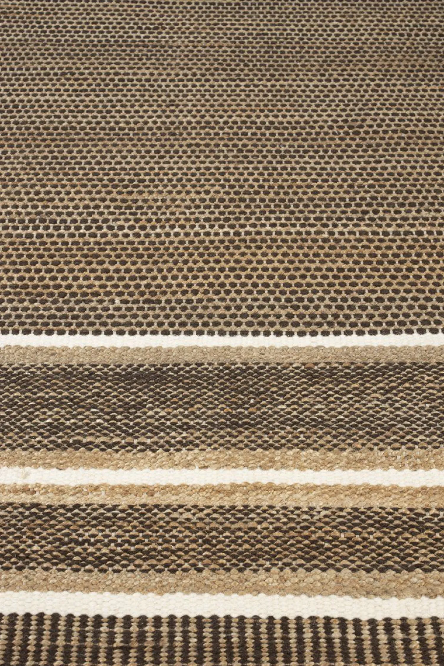 Vloerkleden|Rechthoekige Vloerkleden-Dutchbone Djahe Vloerkleed Brown