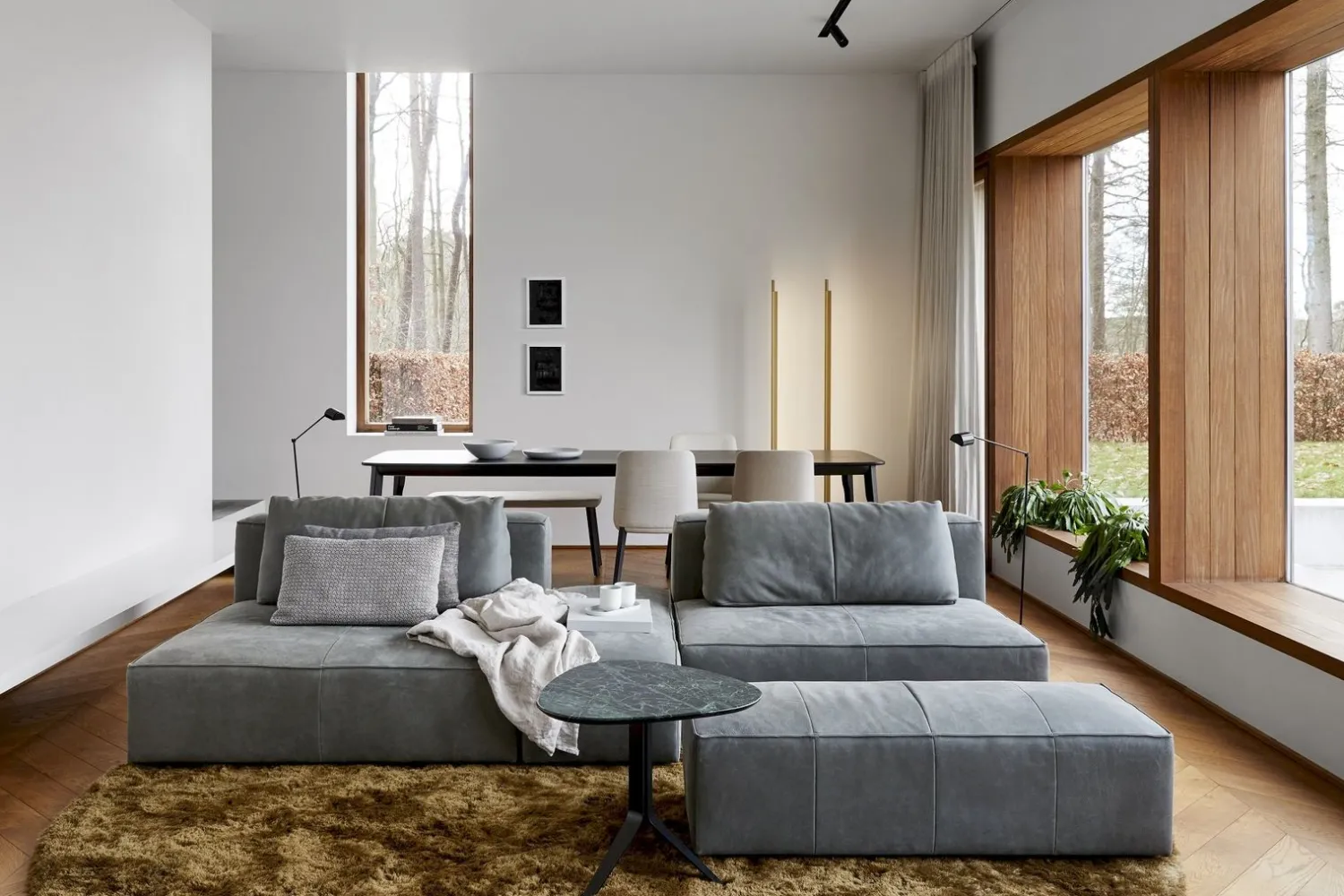 Elementenbanken-Montis Domino 18 Elementenbank Antraciet