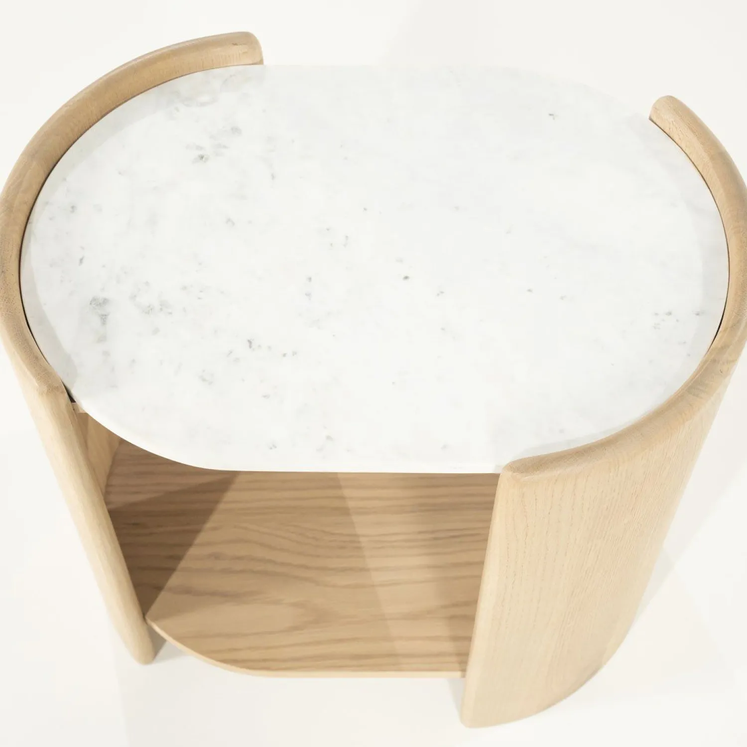 Marmeren Bijzettafels-Eleonora Don Bijzettafel Naturel