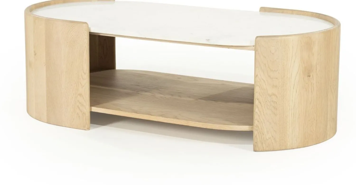 Marmeren Salontafels-Eleonora Don Salontafel Naturel