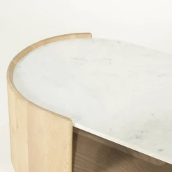 Marmeren Salontafels-Eleonora Don Salontafel Naturel