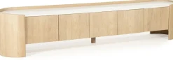 Tv-Meubels-Eleonora Don Tv-meubel Bruin