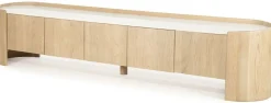Tv-Meubels-Eleonora Don Tv-meubel Bruin