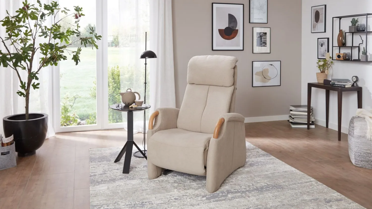 Relaxfauteuils-Eijerkamp Collectie Donar Relaxfauteuil Steel