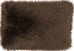 Poefjes & Krukjes|Sierkussens & Plaids-By Boo Doodly Bruin Kussen Donker Bruin