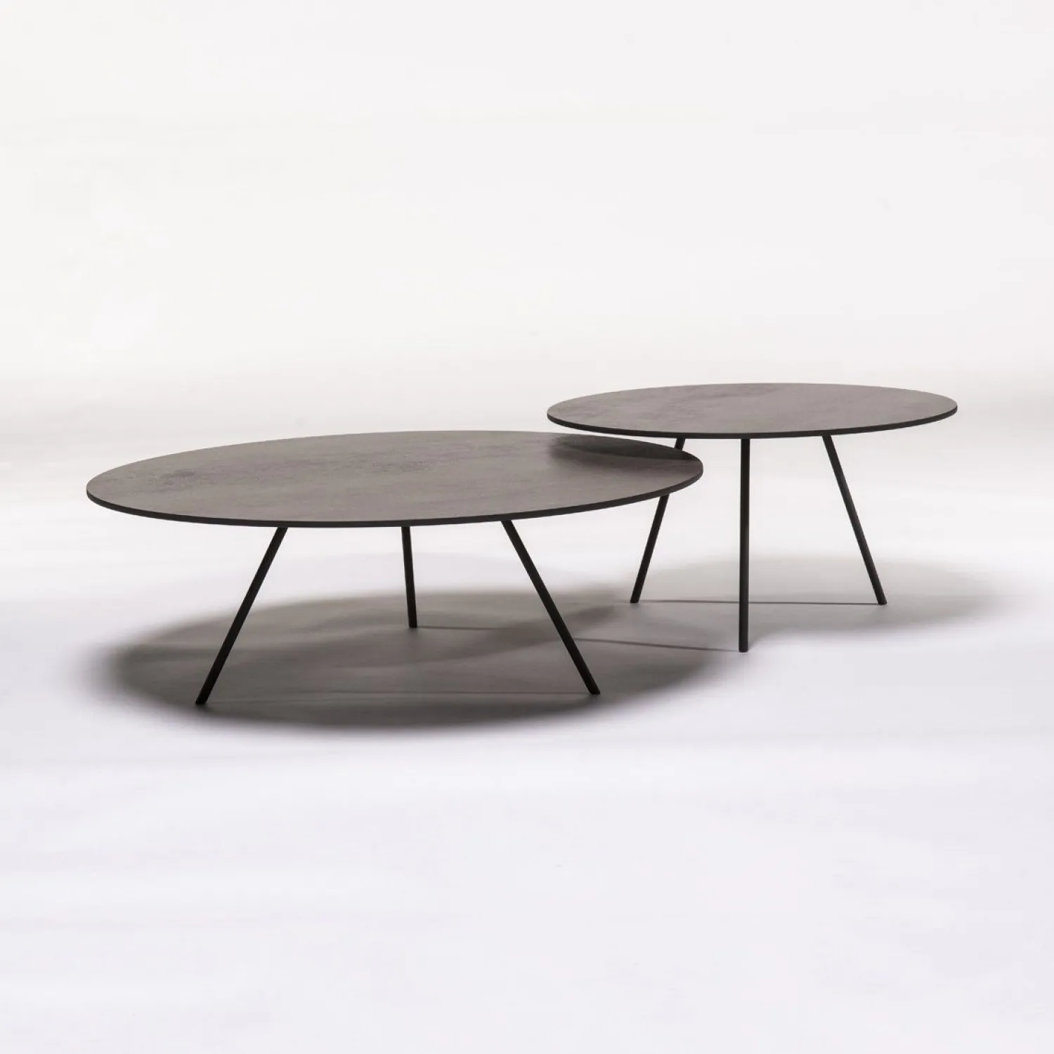 Ronde Salontafels-Metaform DP Salontafel Bruin