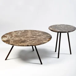 Ronde Salontafels-Metaform DP Salontafel Bruin