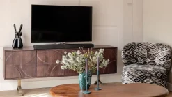 Dressoirs-WOOOD Draw Dressoir Walnut