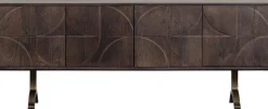Dressoirs-WOOOD Draw Dressoir Walnut