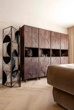 Opbergkasten|Opbergkasten-WOOOD Draw Opbergkast Walnut