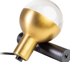 Wandlampen|Wandlampen-Eijerkamp Collectie Drop Lamp Zwart, Goud