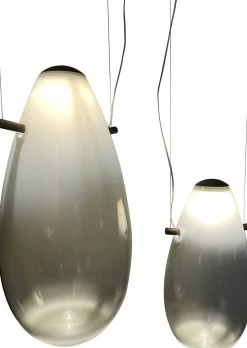 Design Hanglampen|Design Hanglampen-Linteloo Drop Set 3 Hanglamp Fume