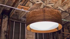 Hanglampen|Hanglampen-Graypants Drum Hanglamp Natural