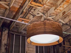 Hanglampen|Hanglampen-Graypants Drum Hanglamp Natural