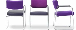 Eetkamerstoelen Zonder Armleuning-Harvink Duck Eetkamerstoel Oranje