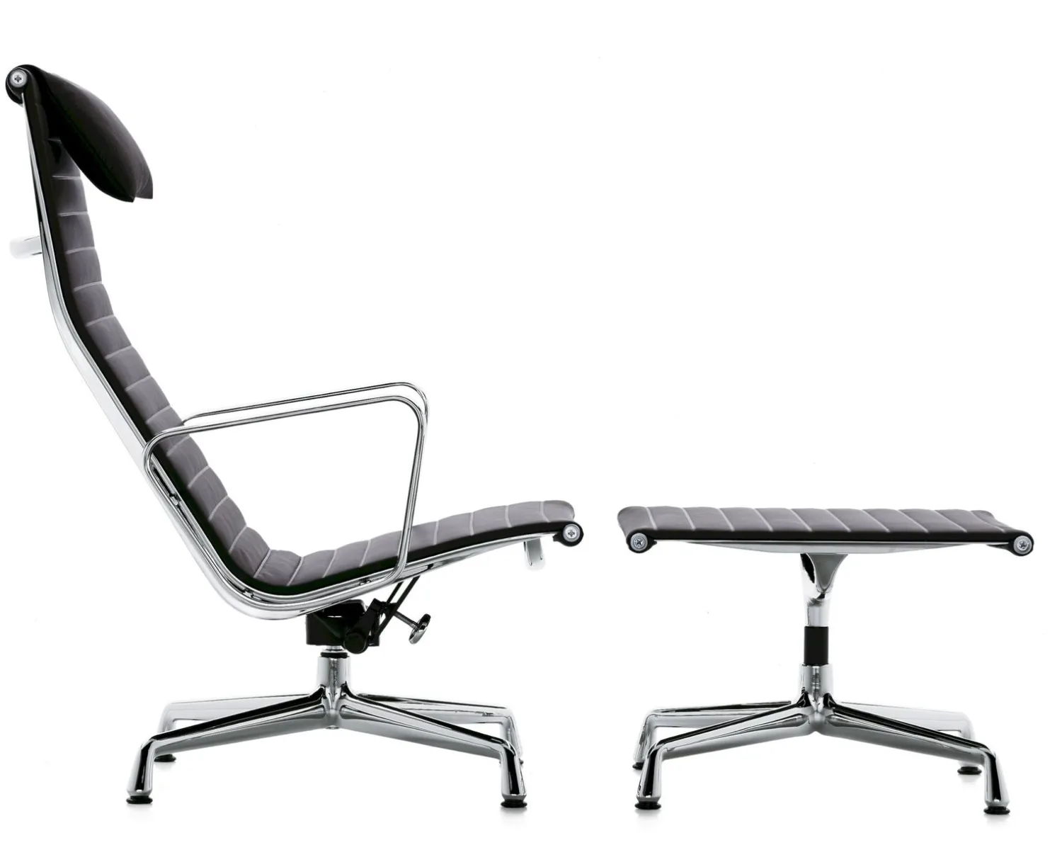 Hockers|Poefs-Vitra EA 125 Hocker Nero