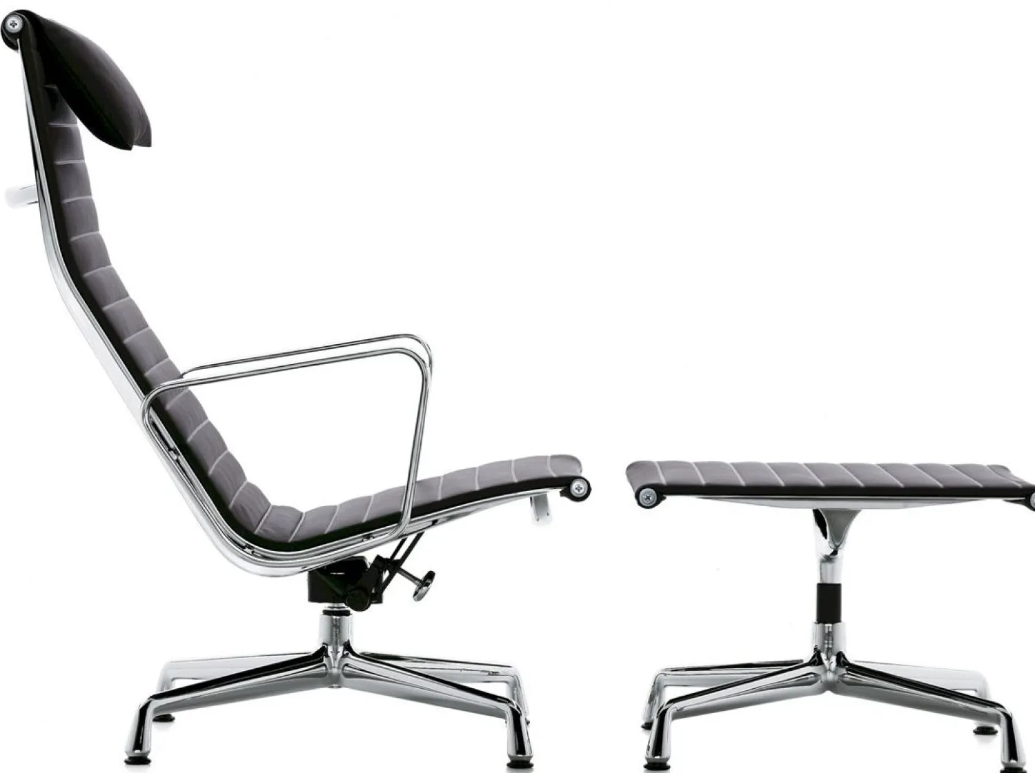 Hockers|Poefs-Vitra EA 125 Hocker Nero