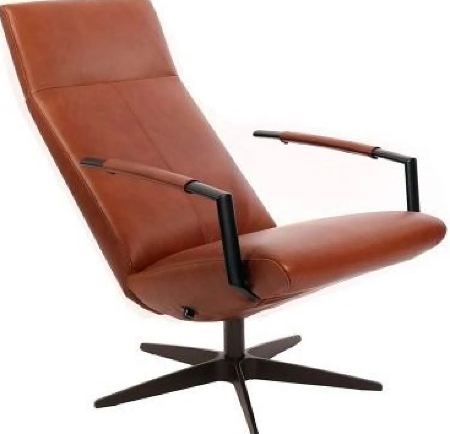 Leren Fauteuils|Relaxfauteuils-Gealux Earth Volo Relaxfauteuil geel