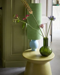 Ronde Bijzettafels-HKLIVING Earthenware XL Bijzettafel Green