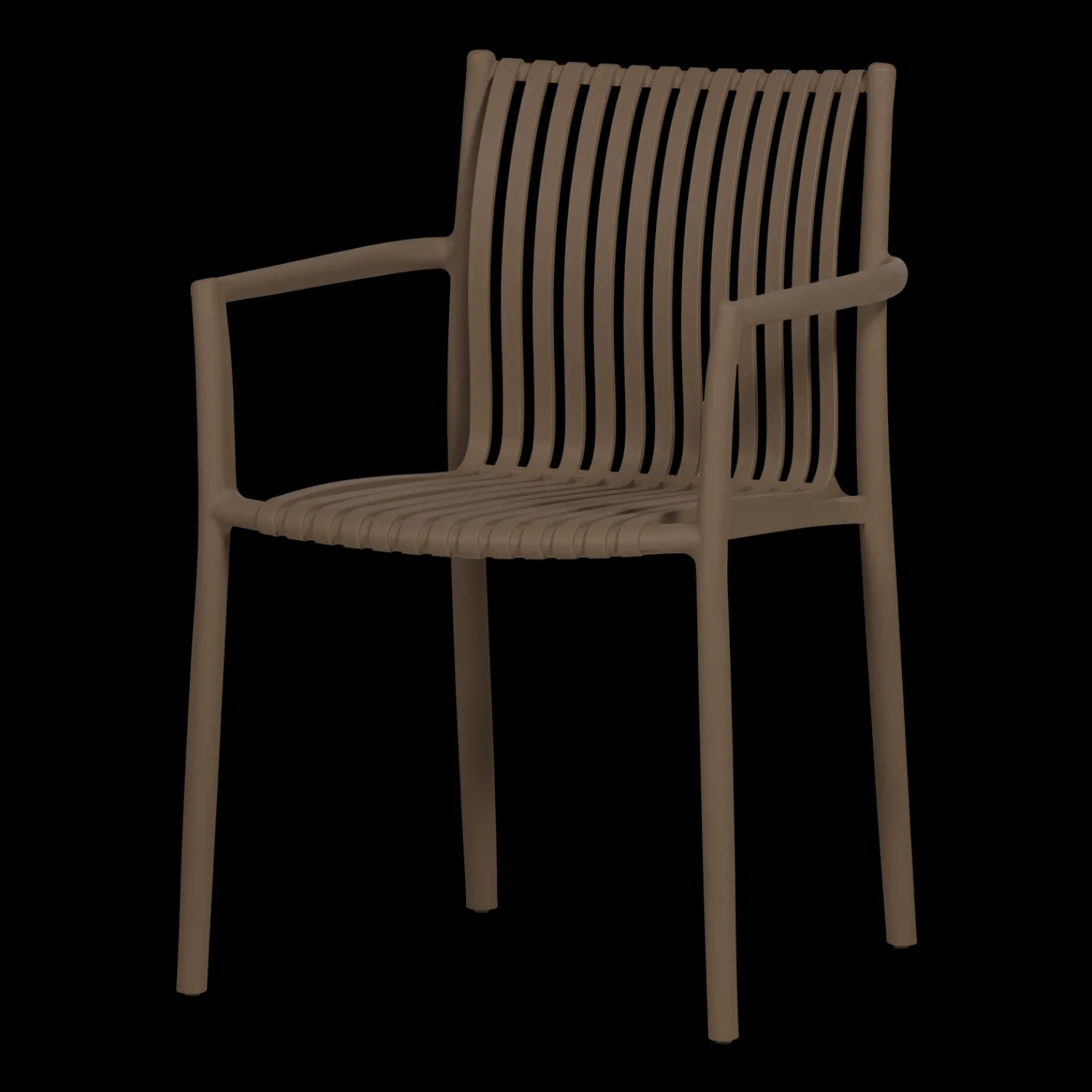 Tuinstoelen-vtwonen Easy Going Tuin Tuinstoel Middenbruin