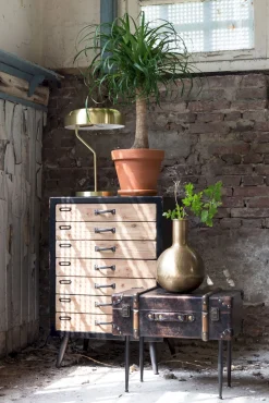 Tafellampen|Tafellampen-Dutchbone Eclipse Tafellamp Brass