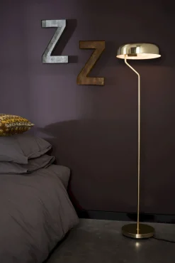 Vloerlampen|Vloerlampen-Dutchbone Eclipse Vloerlamp Brass