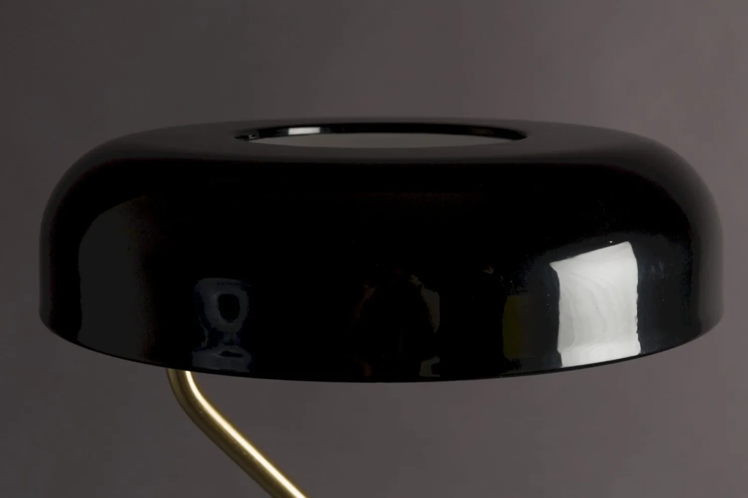 Industriële Vloerlampen|Vloerlampen-Dutchbone Eclipse Vloerlamp Black