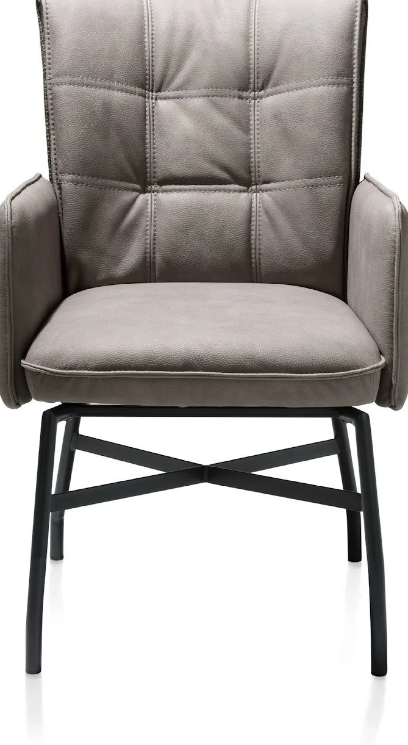 Eetkamerstoelen Met Wieltjes|Eetkamerstoelen Met Armleuning-Henders en Hazel Eden Armstoel Cognac