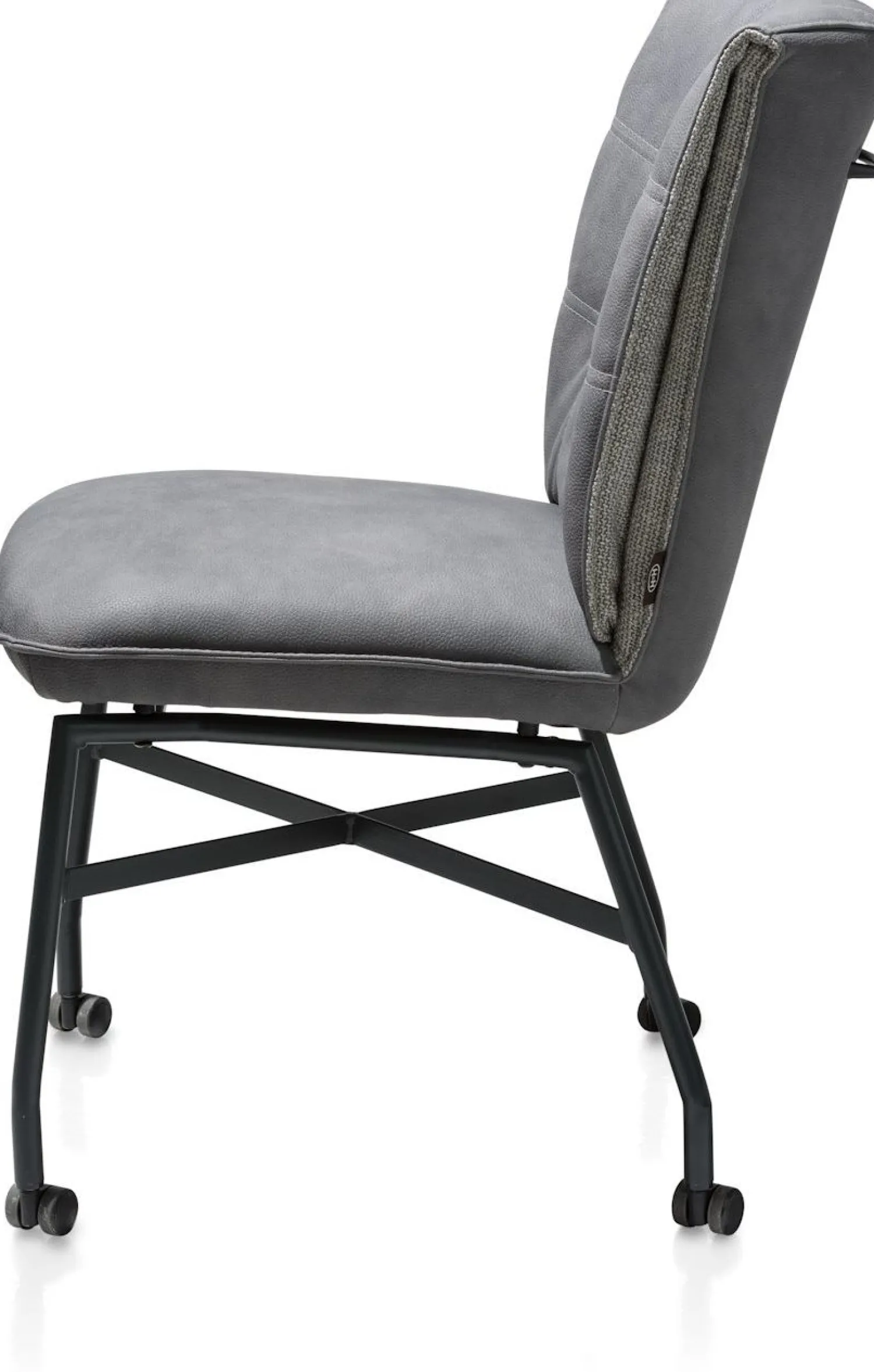 Eetkamerstoelen Met Wieltjes|Eetkamerstoelen Zonder Armleuning-Henders en Hazel Eden Eetkamerstoel Grijs