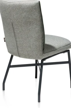 Eetkamerstoelen Met Wieltjes|Eetkamerstoelen Zonder Armleuning-Henders en Hazel Eden Eetkamerstoel Grijs