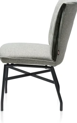 Eetkamerstoelen Met Wieltjes|Eetkamerstoelen Zonder Armleuning-Henders en Hazel Eden Eetkamerstoel Grijs